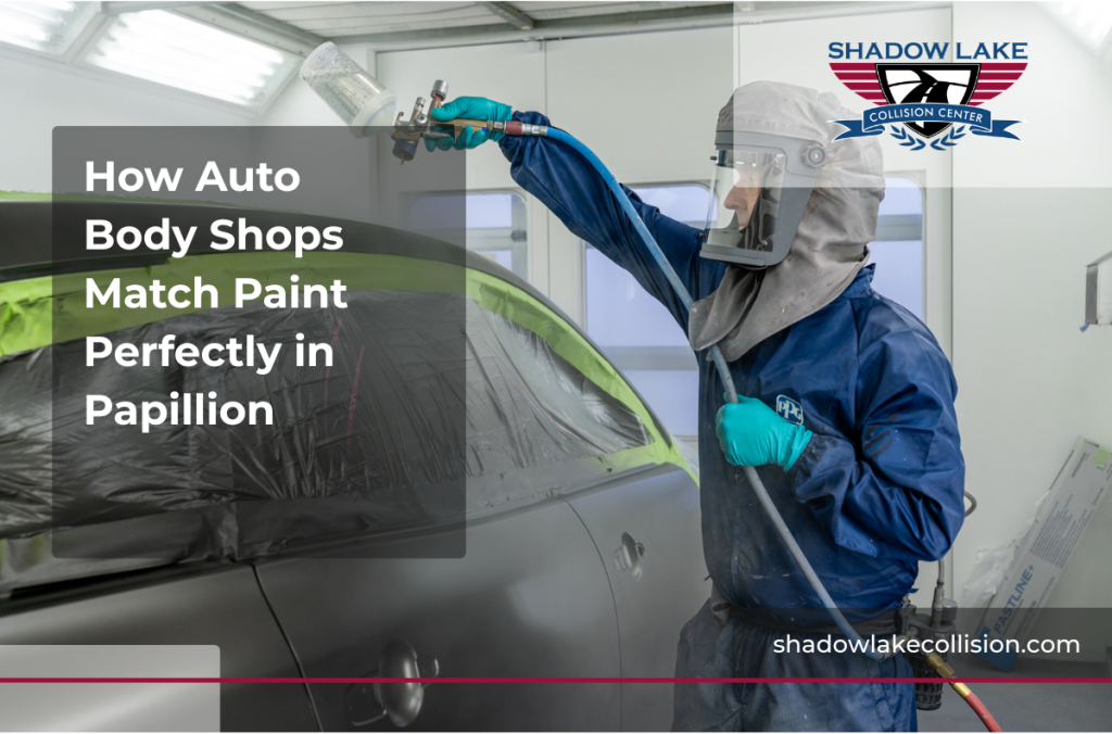 How Auto Body Shops Match Paint Perfectly in Papillion